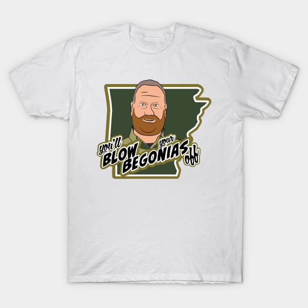 Chief Bradley Taylor You’ll BLOW your begonias OFF oplive on patrol live op nation SHIRT HAT MUG STICKER T-Shirt by cloudhiker